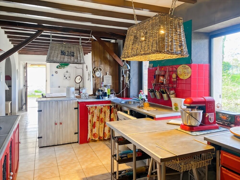 Vente Maison Dpt Gers (32), à vendre proche de NOGARO maison P8 de 180 m² - Terrain de 5498,00 m² - Plain pied Bouzon gellenave