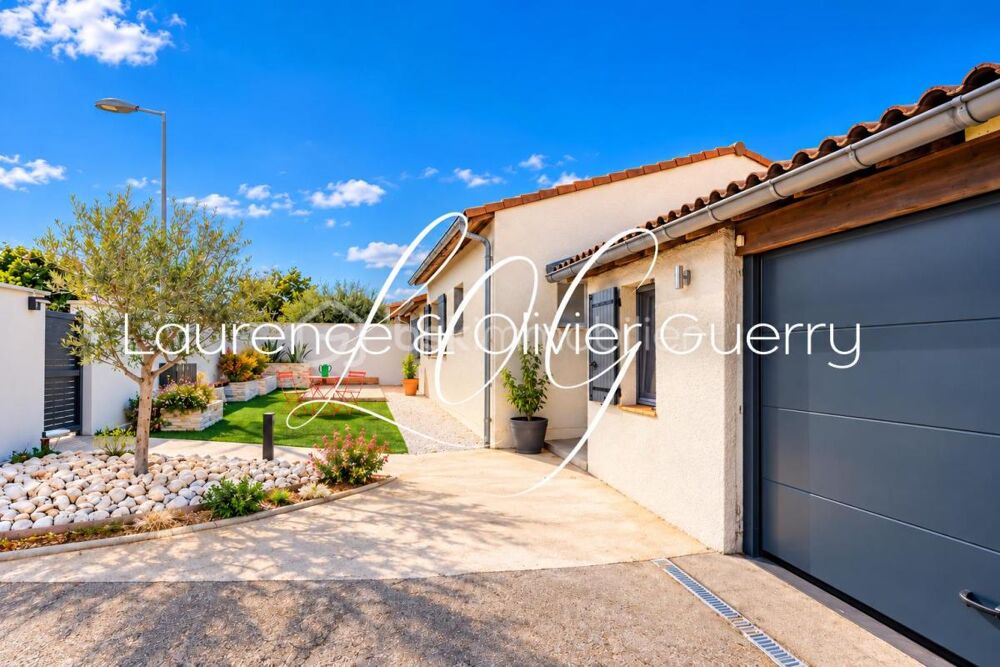 Vente Maison Montarnaud – Maison T5 de plain-pied, 4 chambres + bureau, sur 575 m² de terrain Montarnaud