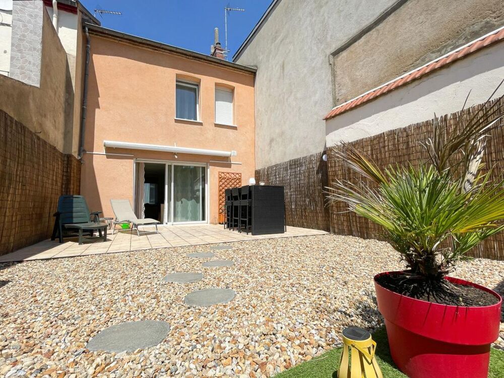 Maison de ville rénovée 2 chambres avec cour - Montluçon