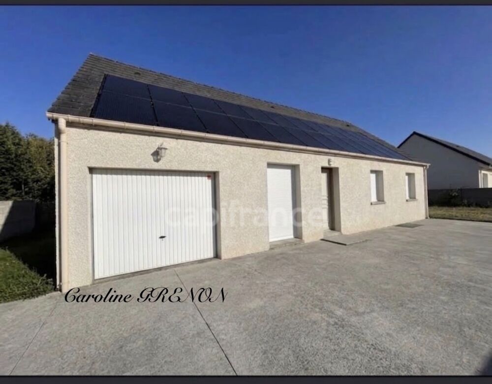 Vente Maison Maison à vendre Dordives (45), 3 chambres, 1 garage, à rénover. Terrain de 1004 m2. 1,5 km de la gare Dordives