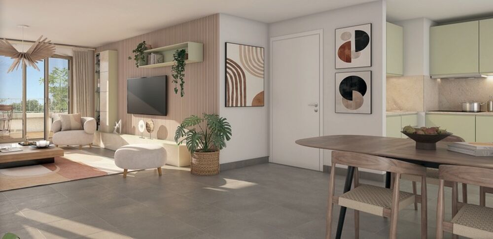T2 45 m² avec terrasse de 10 m²  Vue dégagée sur les champs  Chanteloup-en-Brie