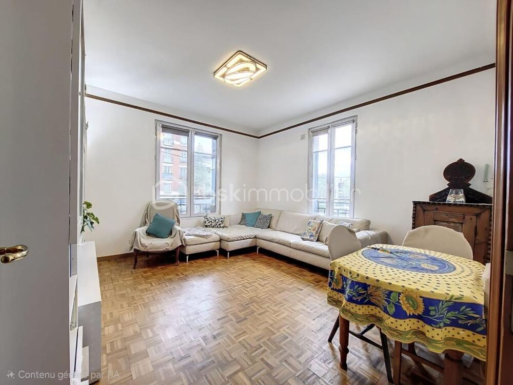 Superbe appartement lumineux  3 pièces  61 m²  Centre-ville de Bagneux