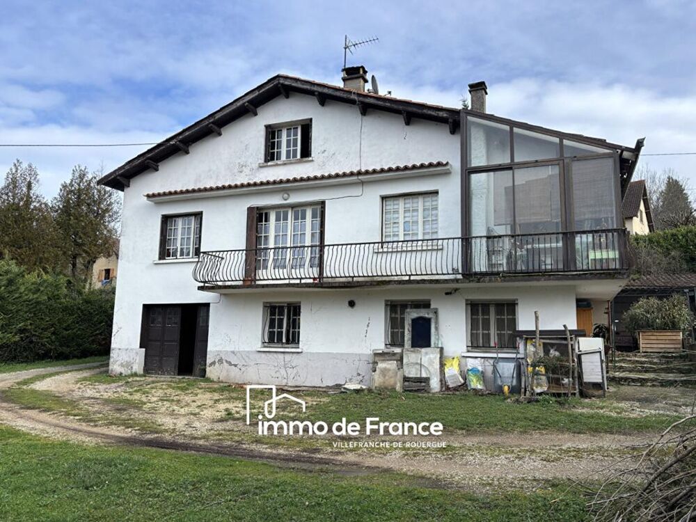 Vente Maison Maison 126 m² habitables, 4 chambres, 1382 m² de terrain Villefranche de rouergue