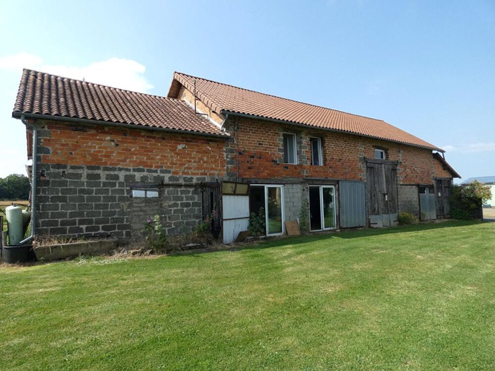 Maison et grange 265m² / 10 chs / 18 hects / dépendances / ETANG