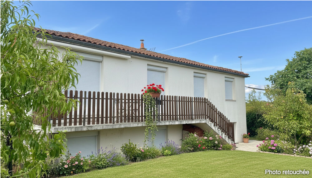 Maison à vendre à Benet (85490) 3 chambres Grand garage pour camping-car