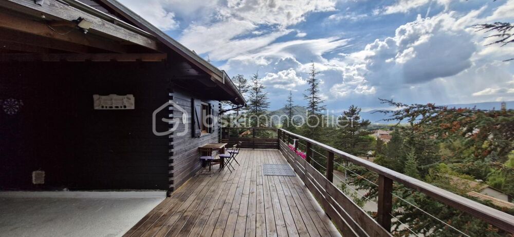Vente Chalet Maison esprit chalet avec terrasse et vue montagne ! Aspres sur buech