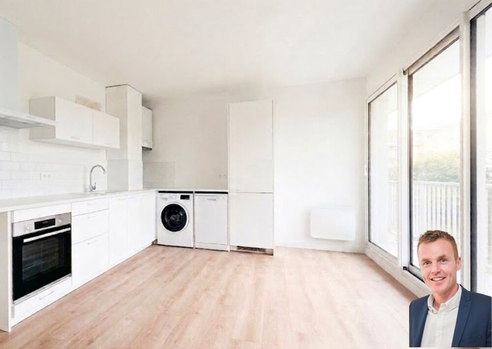 QUIMPER (29) Appartement à vendre T2 de 42,74 m² habitable - Balcons - Cave
