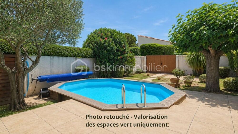 Vente Maison Maison familiale rénovée de 111,85 m² avec piscine, garage et atelier à Milhaud Milhaud
