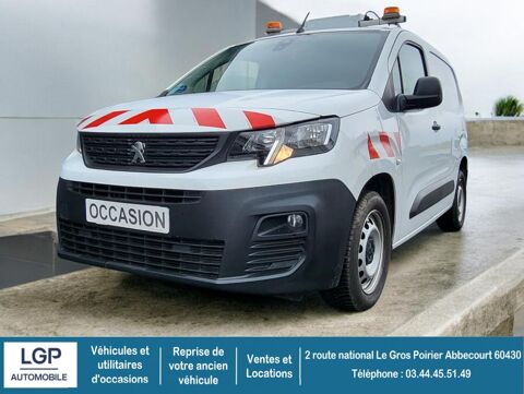 Peugeot Partner 1&deg; Main 9.583HT 1.5 Blue HDI 100cv Pack Premium 3pl T&eacute;l/Clim 2020 occasion Abbecourt 60430