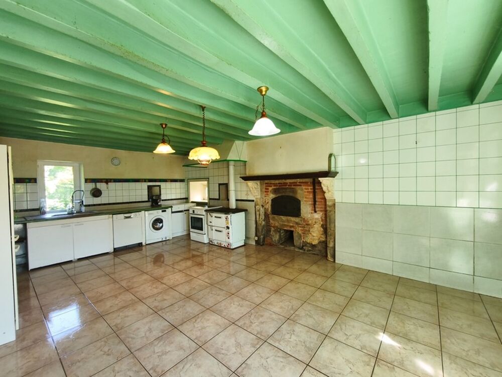 Chéniers (23) à vendre maison de 4 chambres 220 m², Mare, Dépendance, Grange, Terrain 6800 m²
