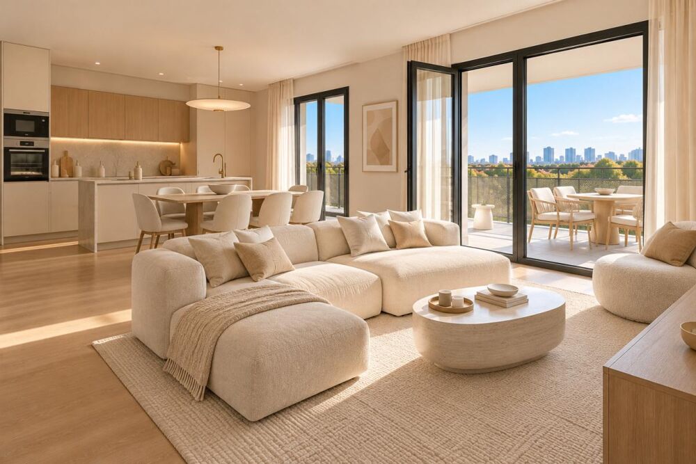 Vente Appartement 4 PIÈCES DE 89 M² AU 5E ÉTAGE AVEC DEUX TERRASSES, EN BORD DE SEINE Suresnes