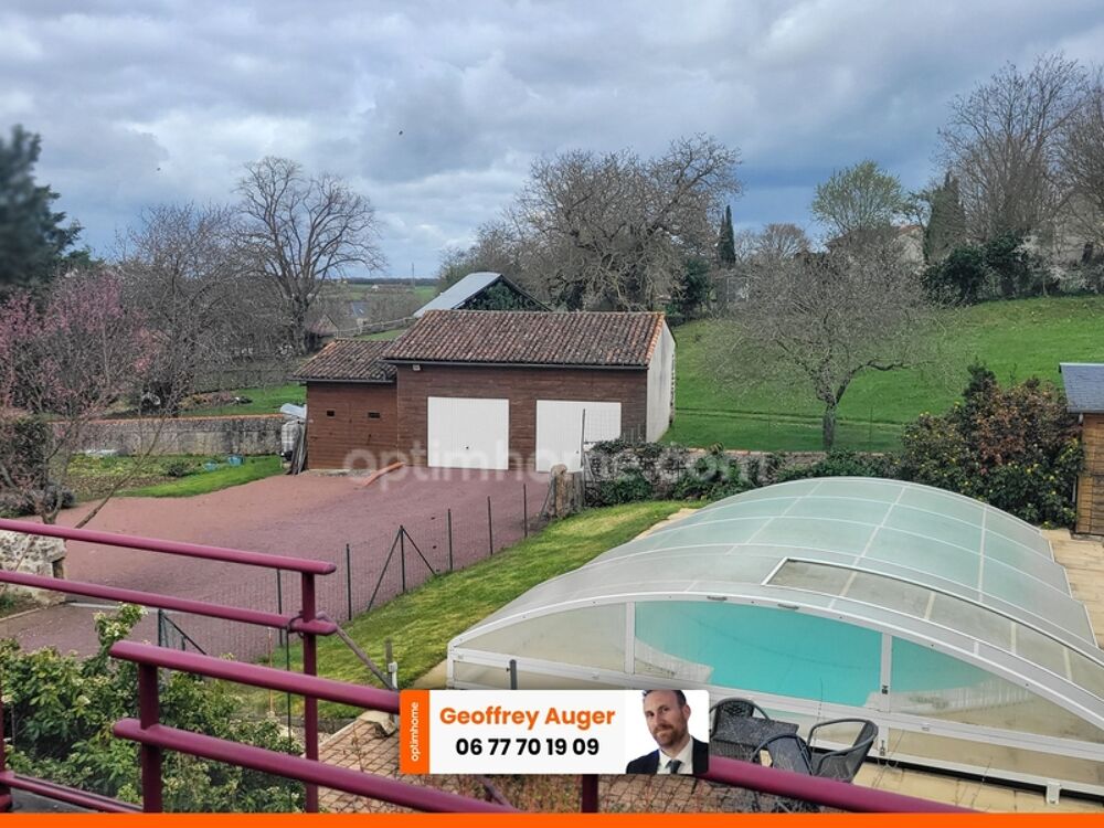 Vente Maison Maison avec terrasse panoramique, piscine sous dôme et grand terrain clos – secteur calme proche de Thouars Misse