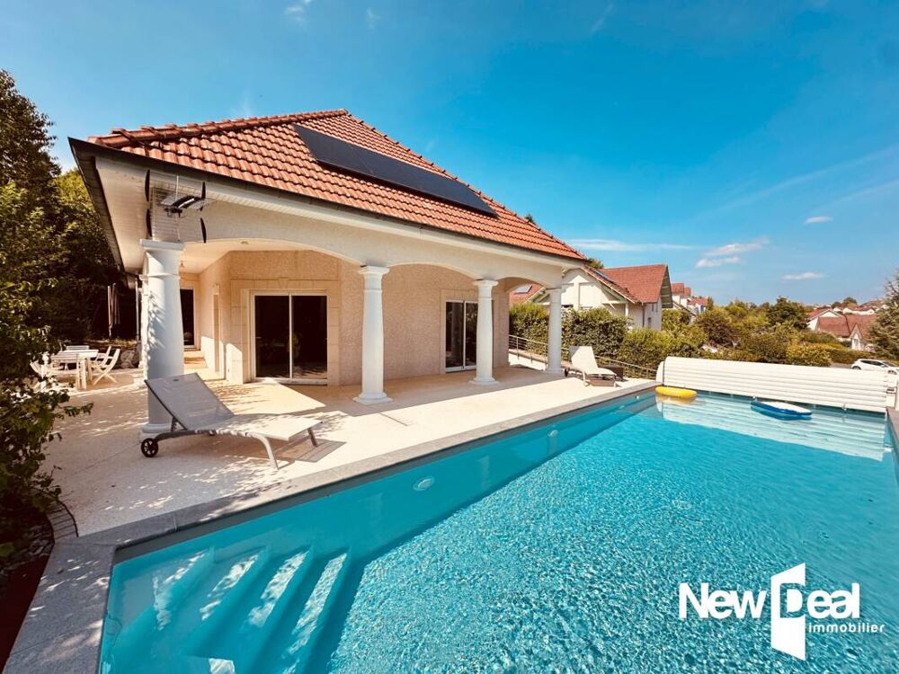 EXCLUSIVITE VALLON DU JOUR, MAISON DE TYPE 6 DE 190 m2 HABITABLES AVEC PISCINE EDIFIEE SUR 1159 m2 EN IMPASSE