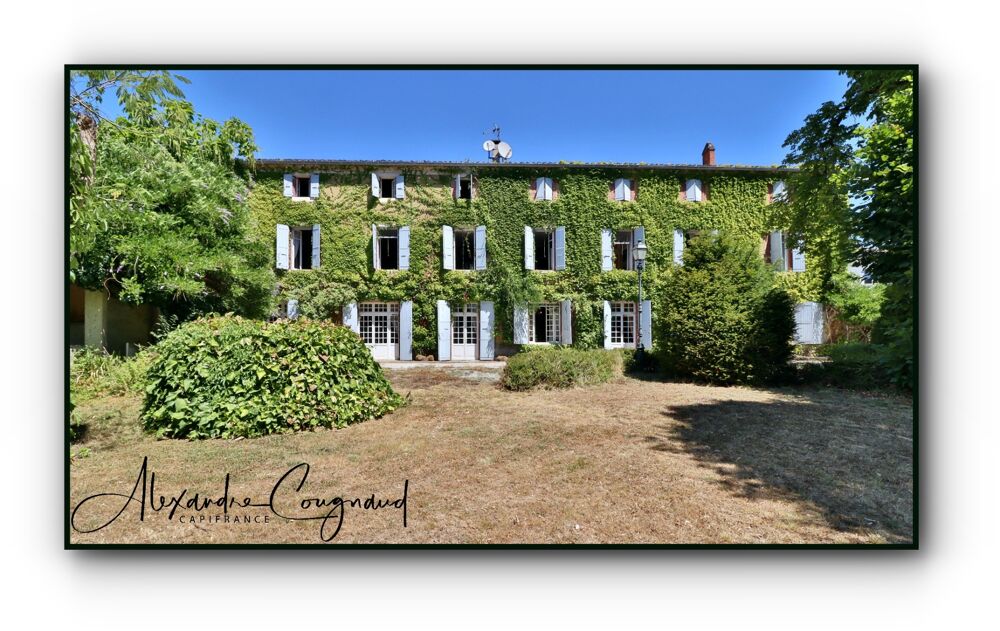 Vente Maison A vendre Roquecourbe (81) - Maison de maître XIXe, 500 m², 10 chambres, parc piscinable 2 271 m² - Aux portes du Sidobre Roquecourbe