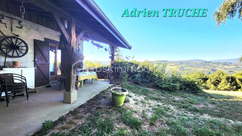 Vente Maison Beaux volumes - vue dégagée - environnement calme - terrain constructible de 2000 m² environ Frangy
