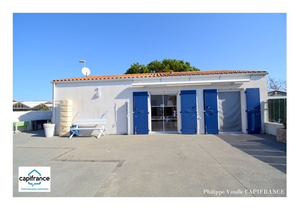 Vente Maison Maison atypique Grand T2 à vendre  61m2 SAINT PIERRE D'OLERON (17) 199000 € Saint pierre d oleron