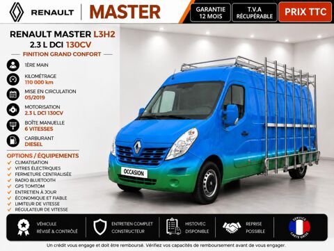 Renault Master 1&deg; Main / 2.3L B DCI 130cv GRAND CONFORT L3H2 GPS/Radar idem 2019 occasion Abbecourt 60430