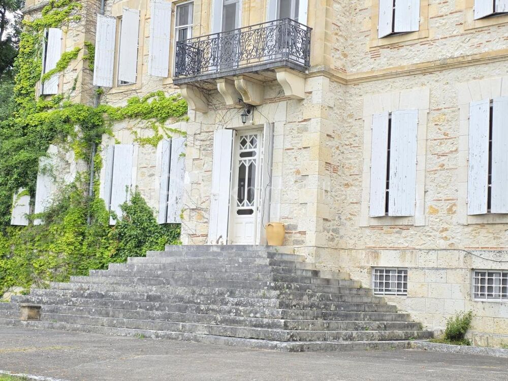 CHATEAU 32 PIECES+DEPENDANCES - PROPRIETE 9 HECTARES- JARDIN