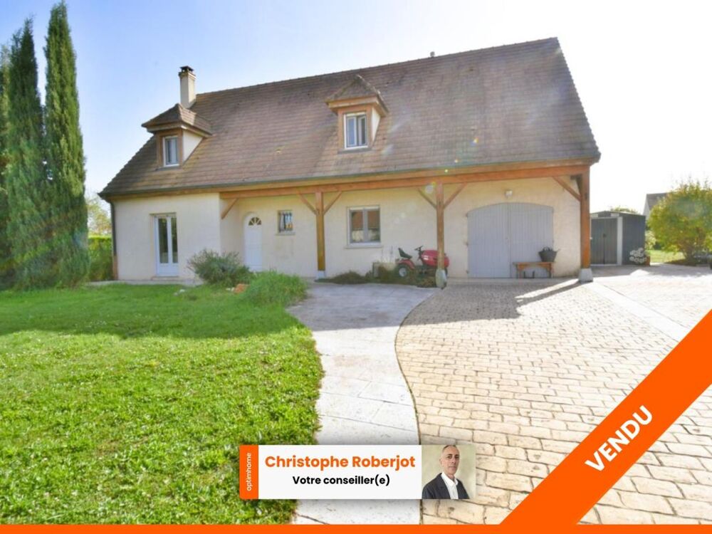 Vente Maison La quiétude aux portes de tout pour cette jolie maison de 152m2 avec 4 chambres !! Gergy