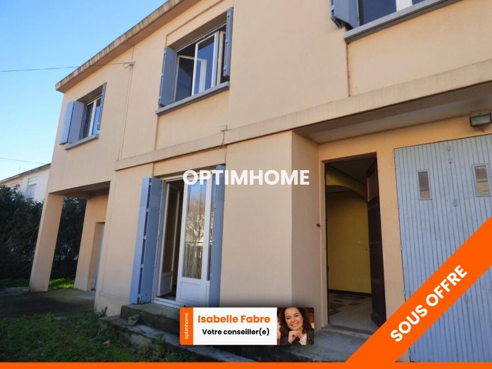 Vente Maison MAISON DES ANNEES 60, PROCHE CENTRE VILLE, JARDIN ET GARAGES Pezenas
