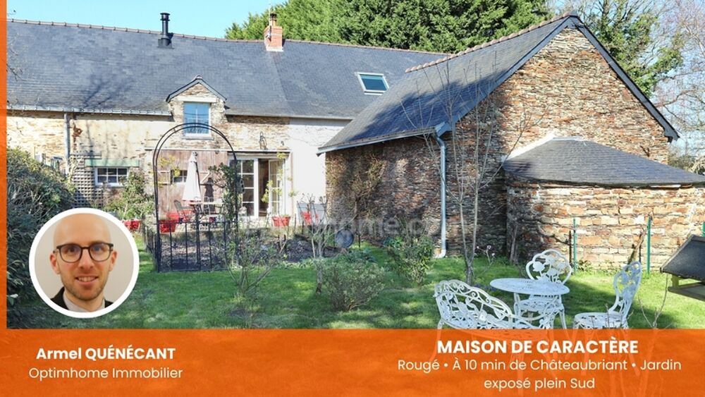 Maison de Caractère Rénovée  188 m²  Proche Châteaubriant (44)