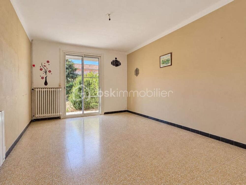 Vente Maison Bages (66) – Maison 3 faces, 3 chambres, jardin et garage Bages