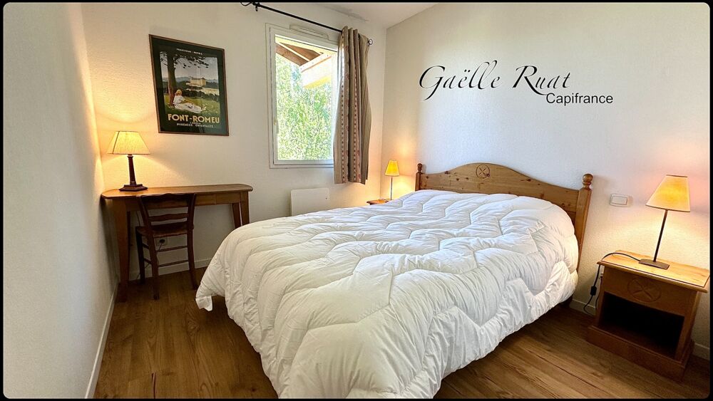 FONT-ROMEU (66120)  GAËLLE RUAT CAPIFRANCE  APPARTEMENT T2 RÉNOVÉ  DERNIER ÉTAGE  BALCON  BOX PRIVATIF  PISCINE  SALLE DE