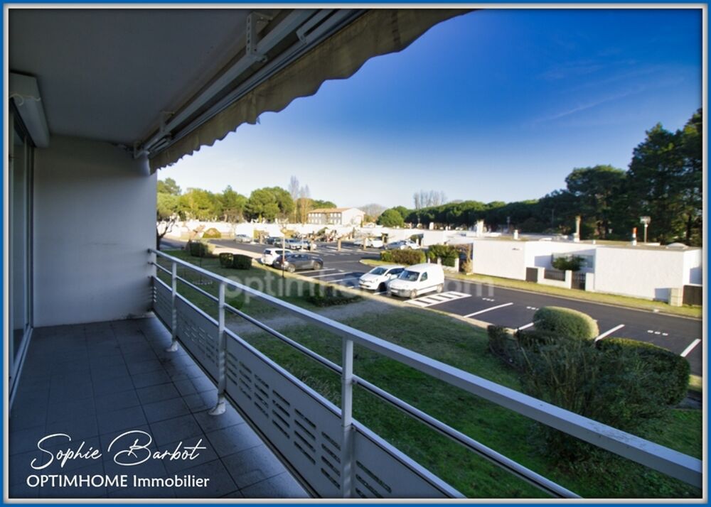 LA TESTE DE BUCH limite ARCACHON - appartement T3 en résidence avec parking - A rafraîchir