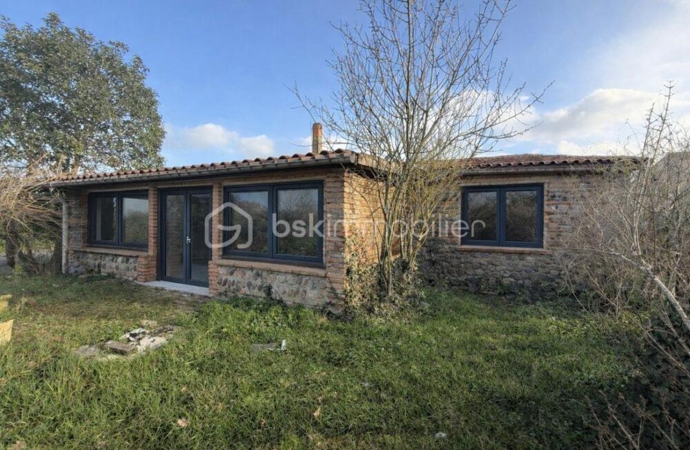 Mondonville, maison T3 d'environ 85m2 de plain-pied entièrement refaite à neuf avec jardinet