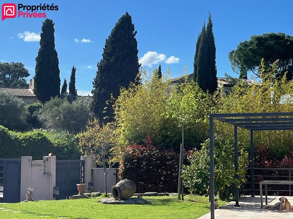 A seulement 8 min d'Uzès ! Jolie maison de plain-pied avec tous les atouts ! !