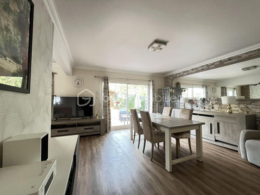 Maison familiale 108 m²  3 chambres + bureau  Jardin  2 garages