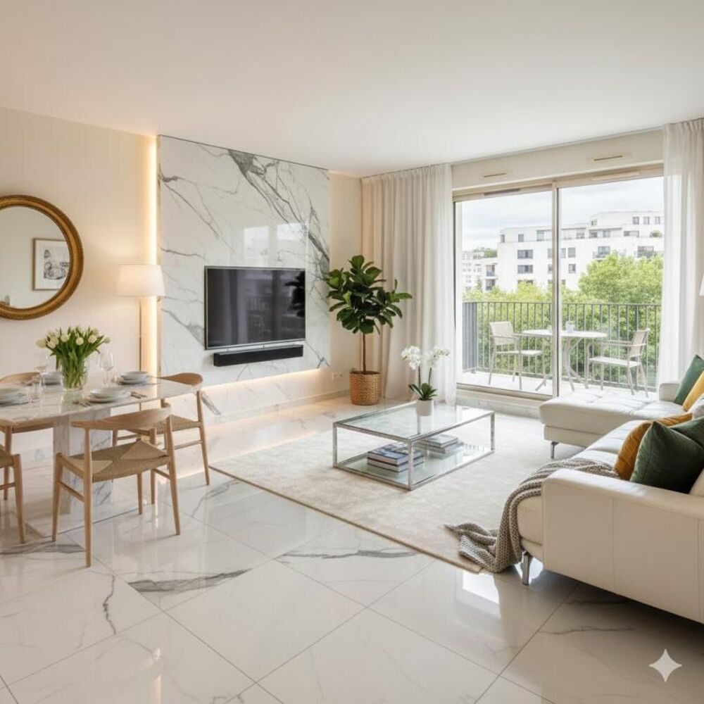 LUMINEUX 3 PIÈCES en ÉTAGE ÉLEVÉ avec BALCON  secteur LALLIER