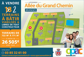  Terrain � vendre 723 m�