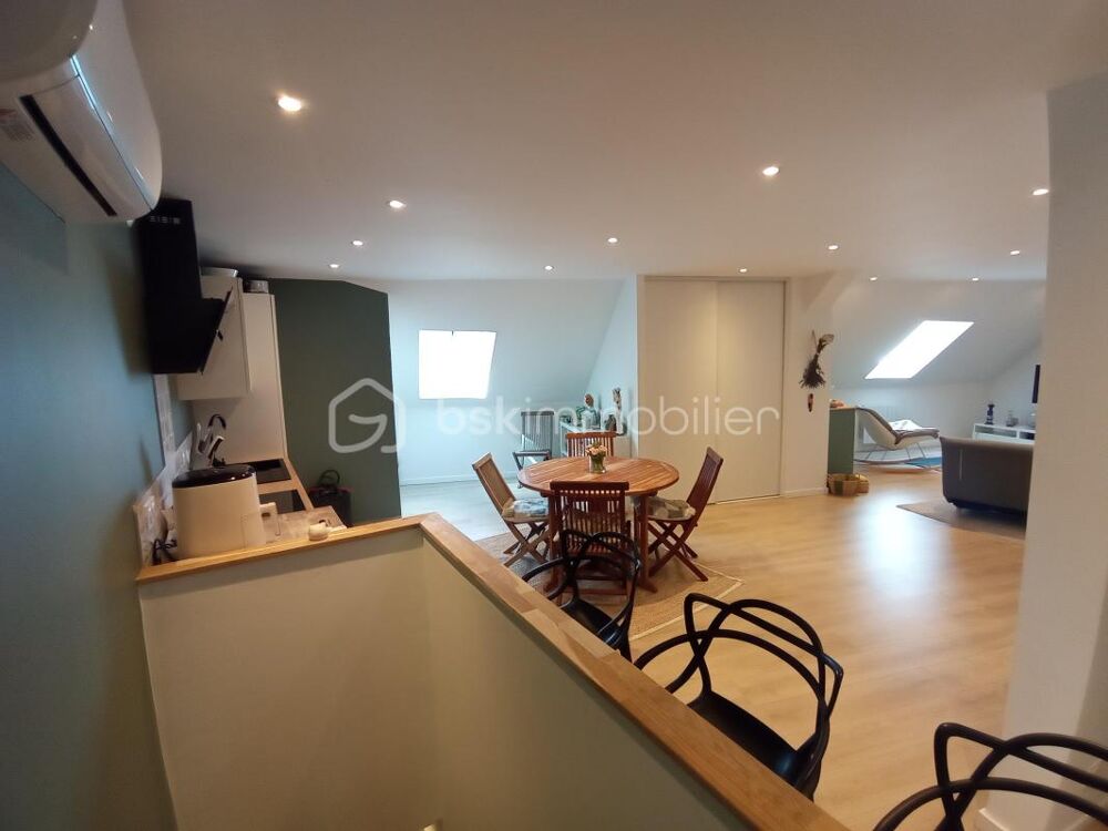 LE CHARME APPART. T5 DUPLEX RECENT, EN DERN. ETAGE, 3 CHAMBRES, GRAND JARDIN + VUE PANORAMIQUE