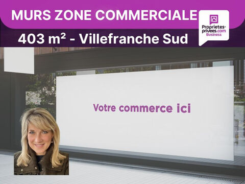 Zone Commerciale Villefranche Sud - Murs commerciaux Libres de 402 m² 742000 69400 Villefranche sur saone