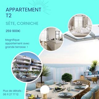  Appartement  vendre 2 pices 44 m