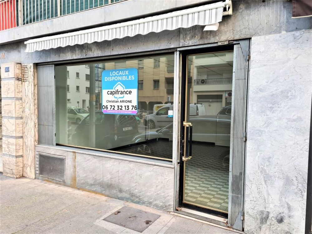   A louer, Local commercial, Boulevard de la Madeleine, Nice, Alpes Maritimes 