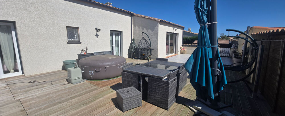 Vente Maison Plain pied 5 pièce(s) 111 m2  Peyriac-Minervois Rieux minervois