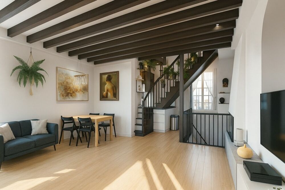  vendre  Duplex/triplex Paris 19