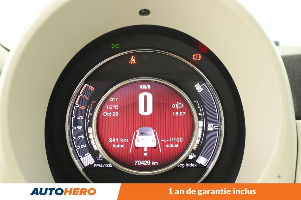 500 C C 1.0 Hybrid BSG Dolcevita 70 ch 2021 occasion 92130 Issy-les-Moulineaux