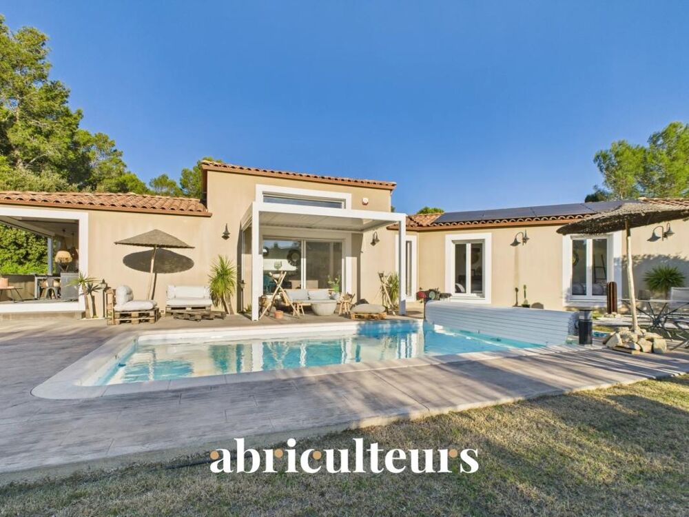 Vente Maison Villa contemporaine d'exception avec piscine chauffée en vente à 3 km de Calvisson (30114) Calvisson
