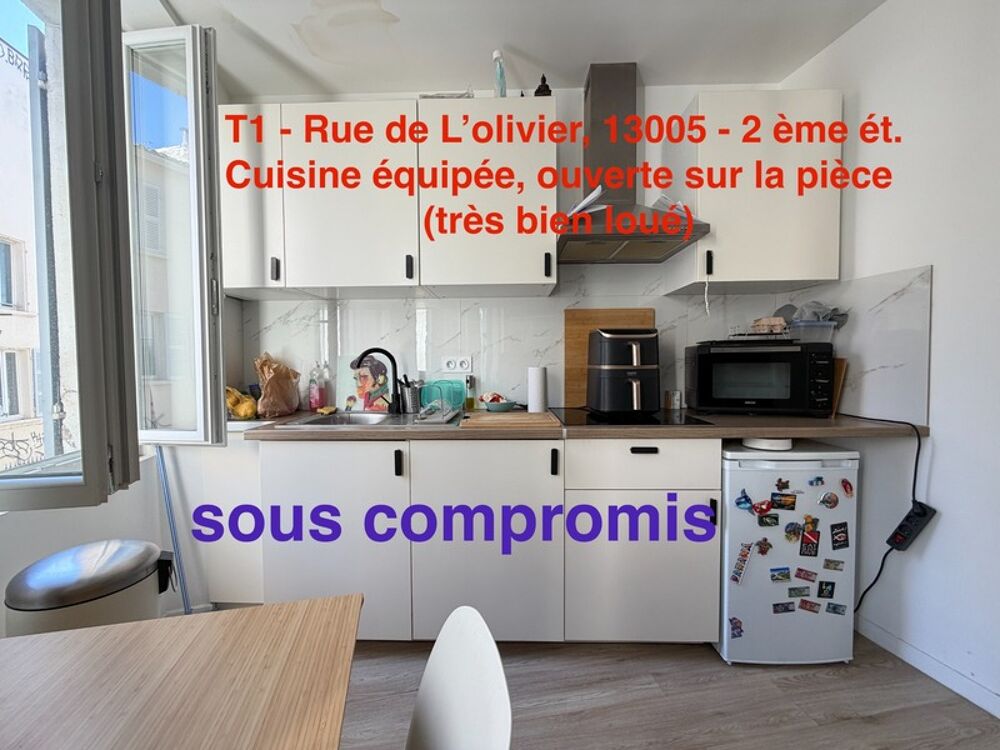 Appartement 1 pièce 20 m² · à Marseille 5 · 20 m² · 99 000 €