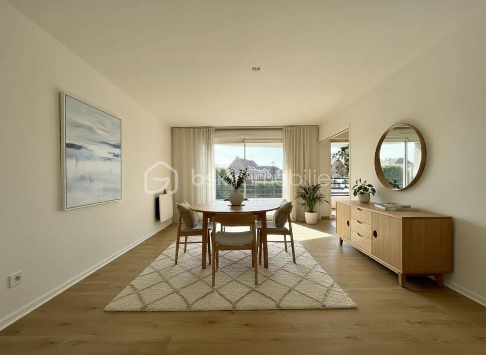 APPARTEMENT T3 72 M2, AVEC TERRASSE, BALCON ET GARAGE AU COEUR DE LINSELLES