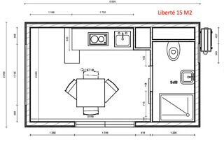  Maison à vendre 1 pièce 15 m²