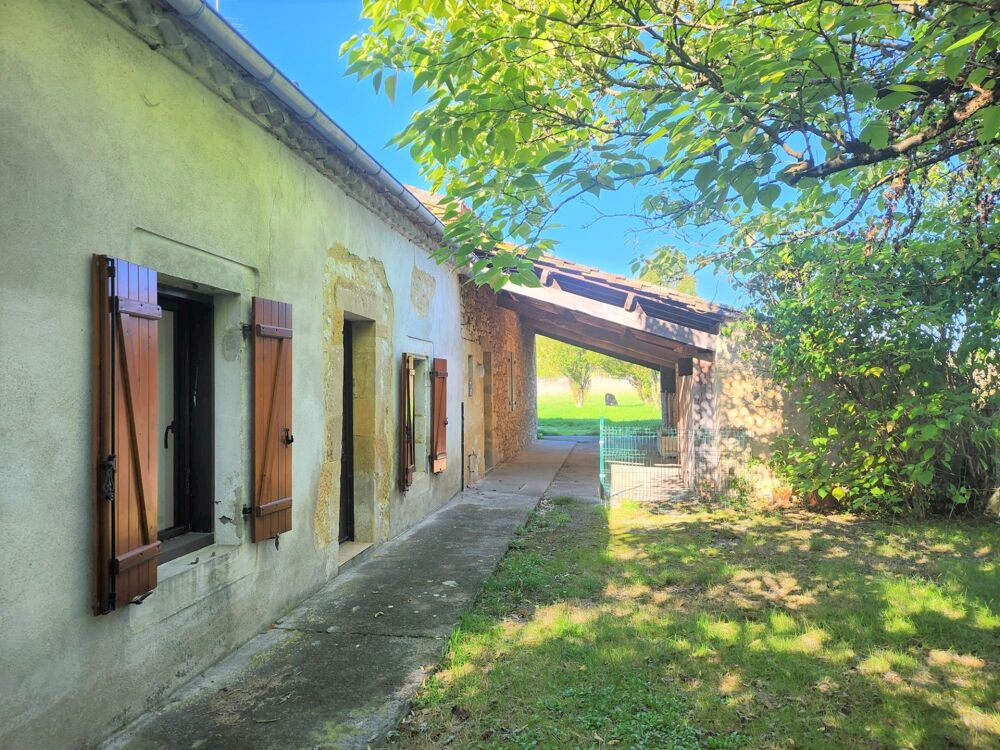 Vente Maison Ancienne fermette rénovée en pierre - à vendre - 4 Chambres -  PAULHIAC (47) proche de Monflanquin Paulhiac