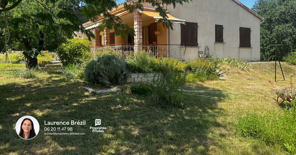 Maison T4 de 99 m² sur 3 500 m² de terrain à La Brillanne (04700)