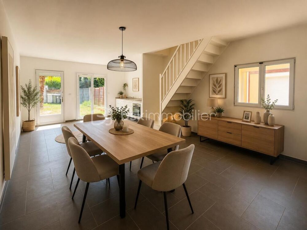 Maison avec jardin exposé plein Sud