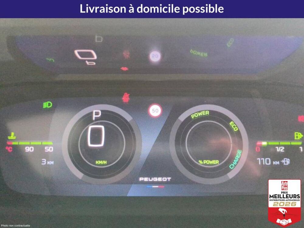 308 HYBRID 145 BVA E-DCS6 GT + PACK VISION 360 & D 2026 occasion 78200 Buchelay