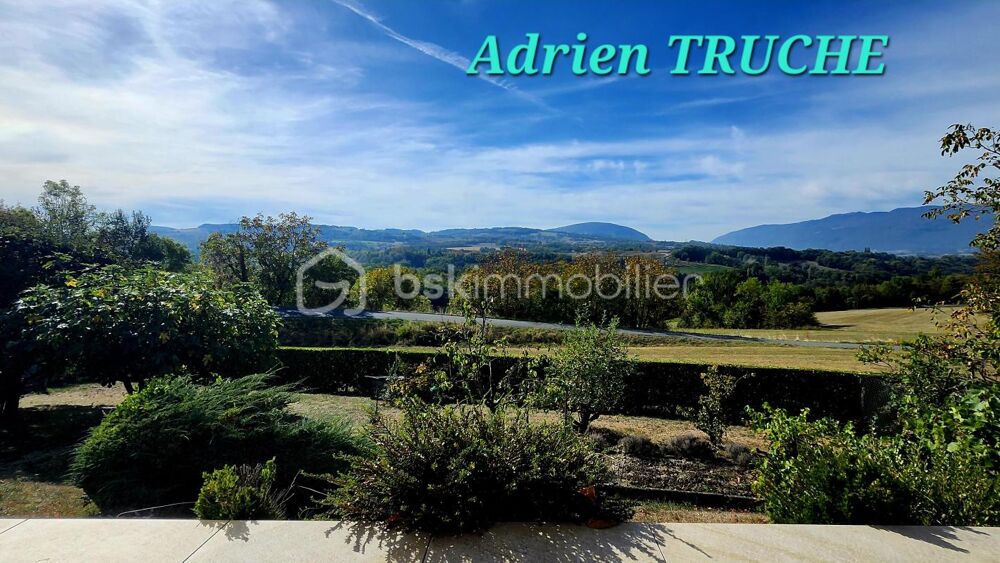 Vente Villa Maison Ossature Bois - Magnifique vue panoramique - Terrain 2 572 m² Chessenaz