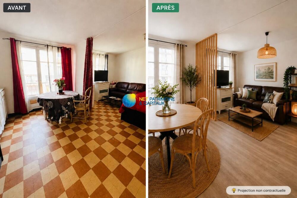 Vente Appartement Marseille 5? - T3 de 71 m² traversant avec ascenseur et deu Marseille 5